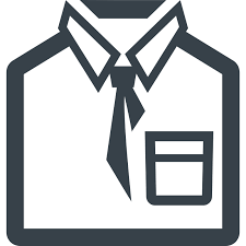 服のロゴの位置は・・・